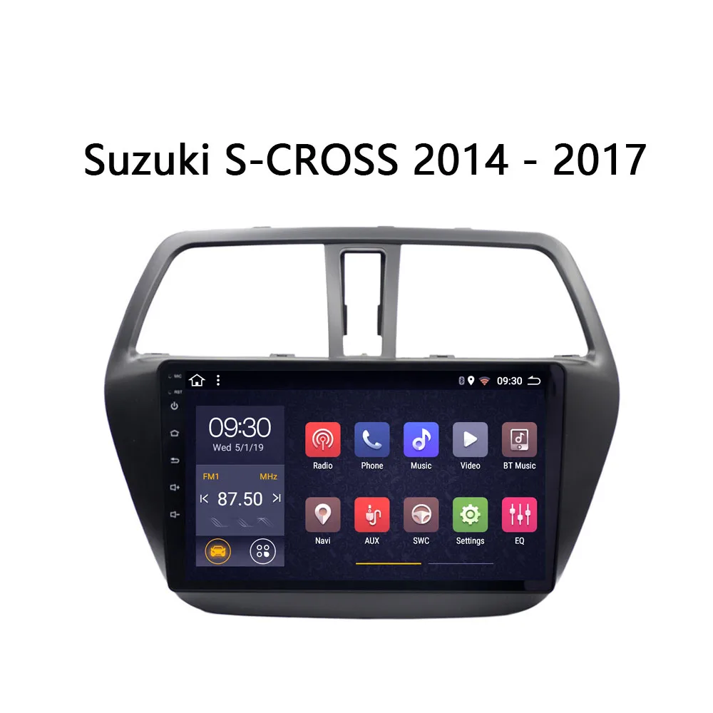 Авторадио android 2G 32G 8 core для Suzuki S CROSS 2014 2015 2016 2017 dvd automotivo 2 din автомобильное радио coche