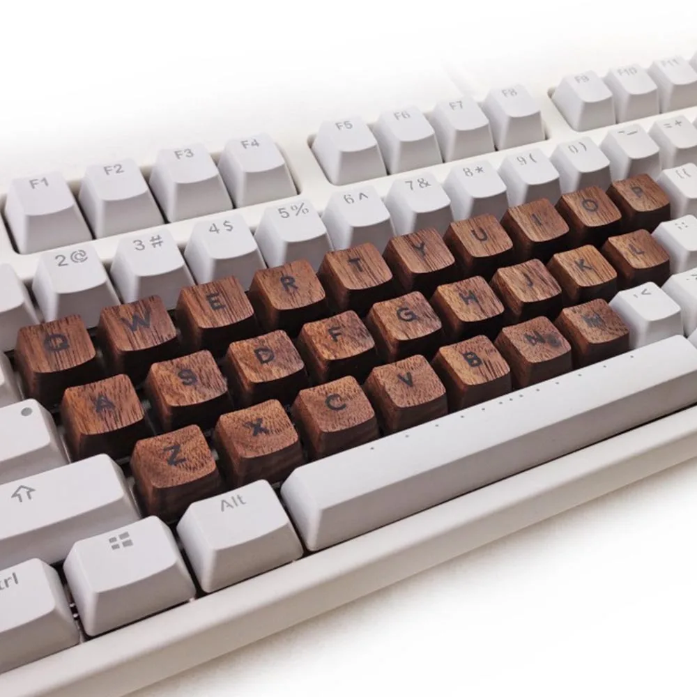 Колпачки для ключей из массива дерева с подсветкой Cherry Mx Switch Механическая