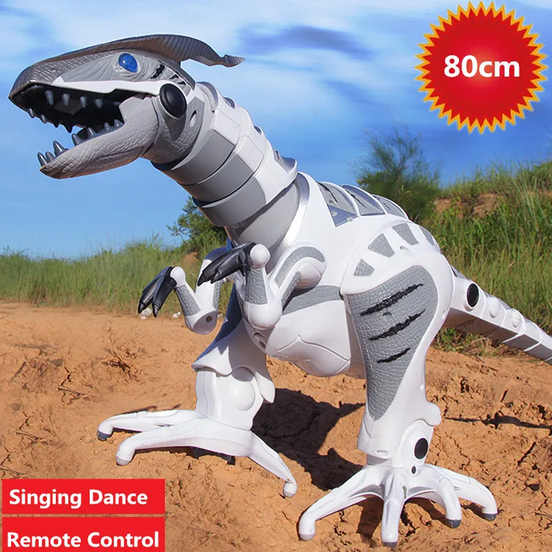 Новый 80 см большой динозавр многофункциональный пульт дистанционного