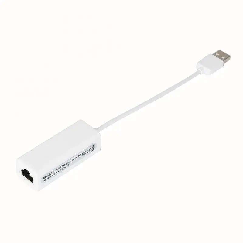 Адаптер для проводной Ethernet-карты USB2.0 USB к Ethernet RJ45 Lan Windows 7/8/10/XP RD9700 Win XP/7/8/10 |