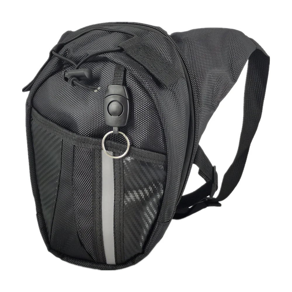 Новая нейлоновая сумка для ног езды на мотоцикле повседневная поясная 5L