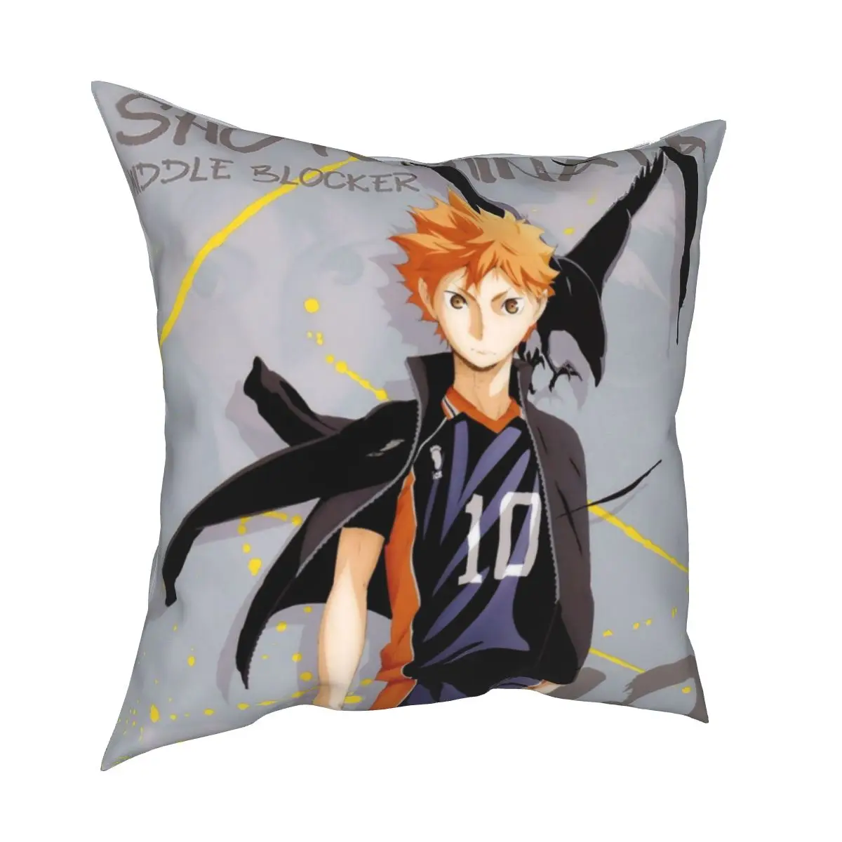 Аниме Haikyuu! Наволочка-Подушка Hinata Kageyama Kuroo волейбол мальчик мультфильм наволочка