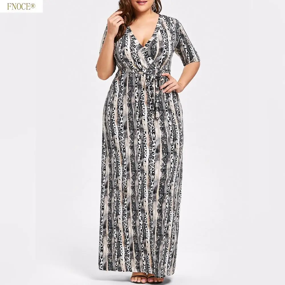 Женское платье на осень и зиму с рукавом до локтя глубоким V-образным вырезом