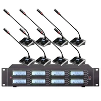 professional uhf wireless microphone system conference microphone suitable for large and small conference room school microphon