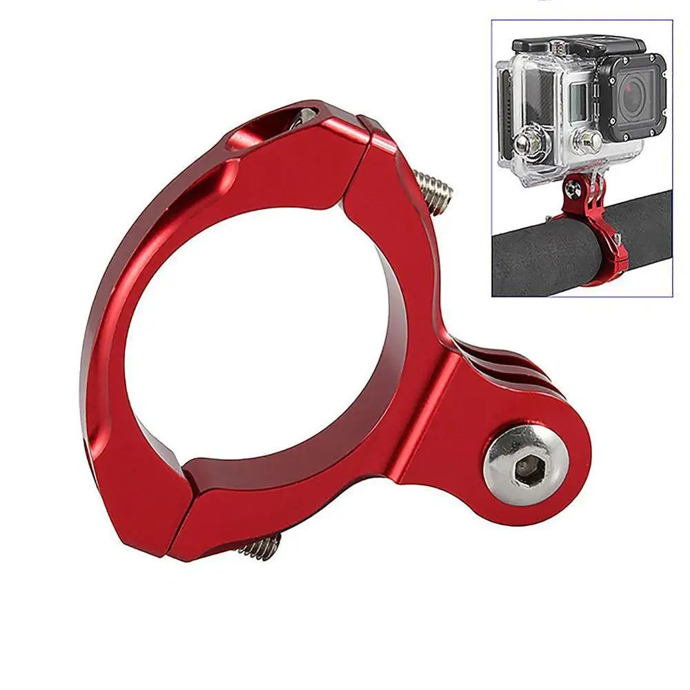 Новый Алюминиевый зажим для руля Gopro HD Hero 5/4/3 высококачественные портативные
