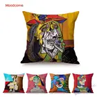 Пабло Пикассо, картина маслом, плач, женщина, известный Современный художественный диван, покрывало на подушку, декоративное хлопковое белье, Чехол на подушку