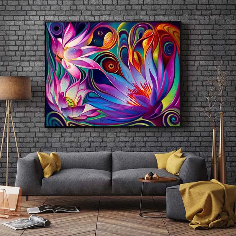 

Набор для алмазной вышивки цветочными бутонами