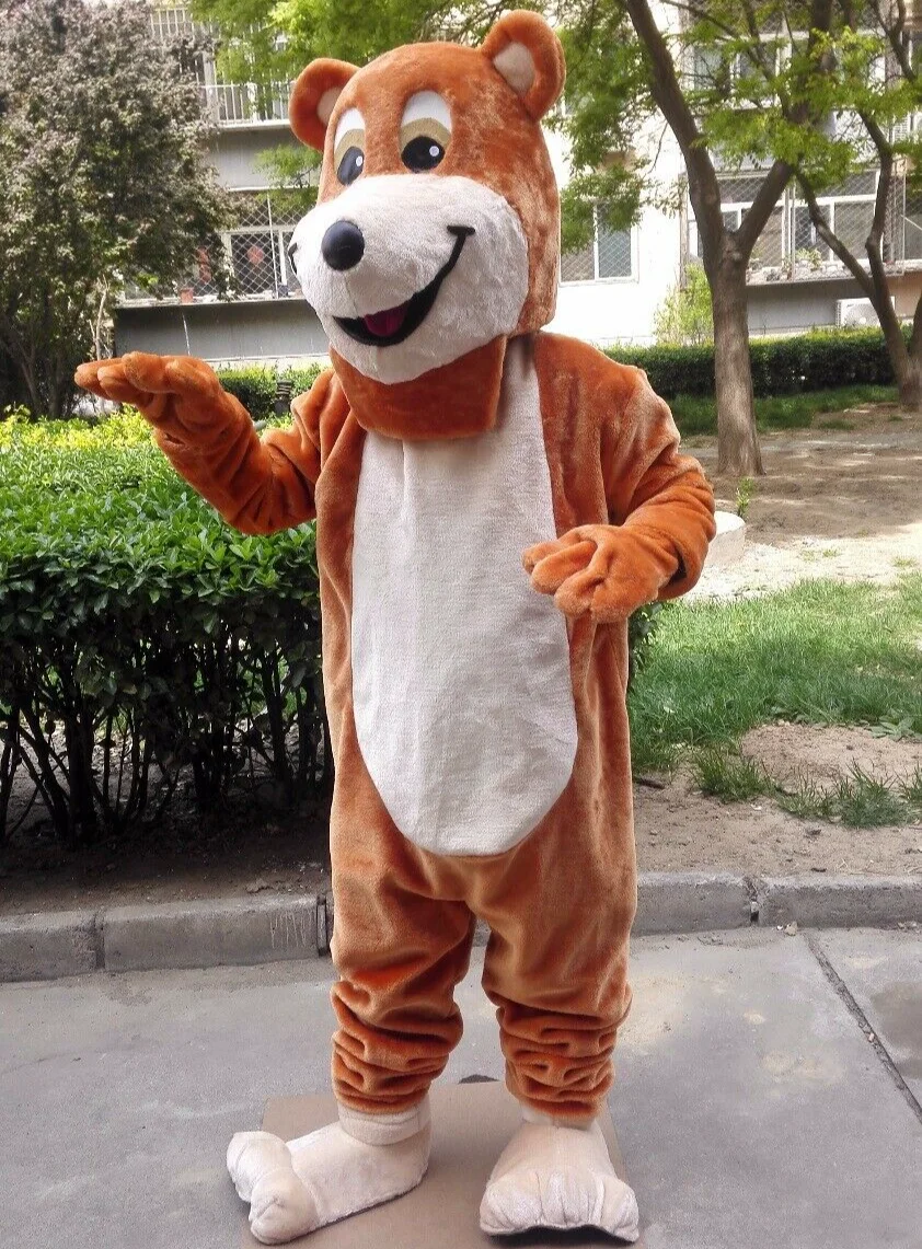 

Bear Mascot Costume Suits Cosplay Party Game Dress Outfits Advertising Promotion Carnival Halloween Xmas Easter Adults Fursuit