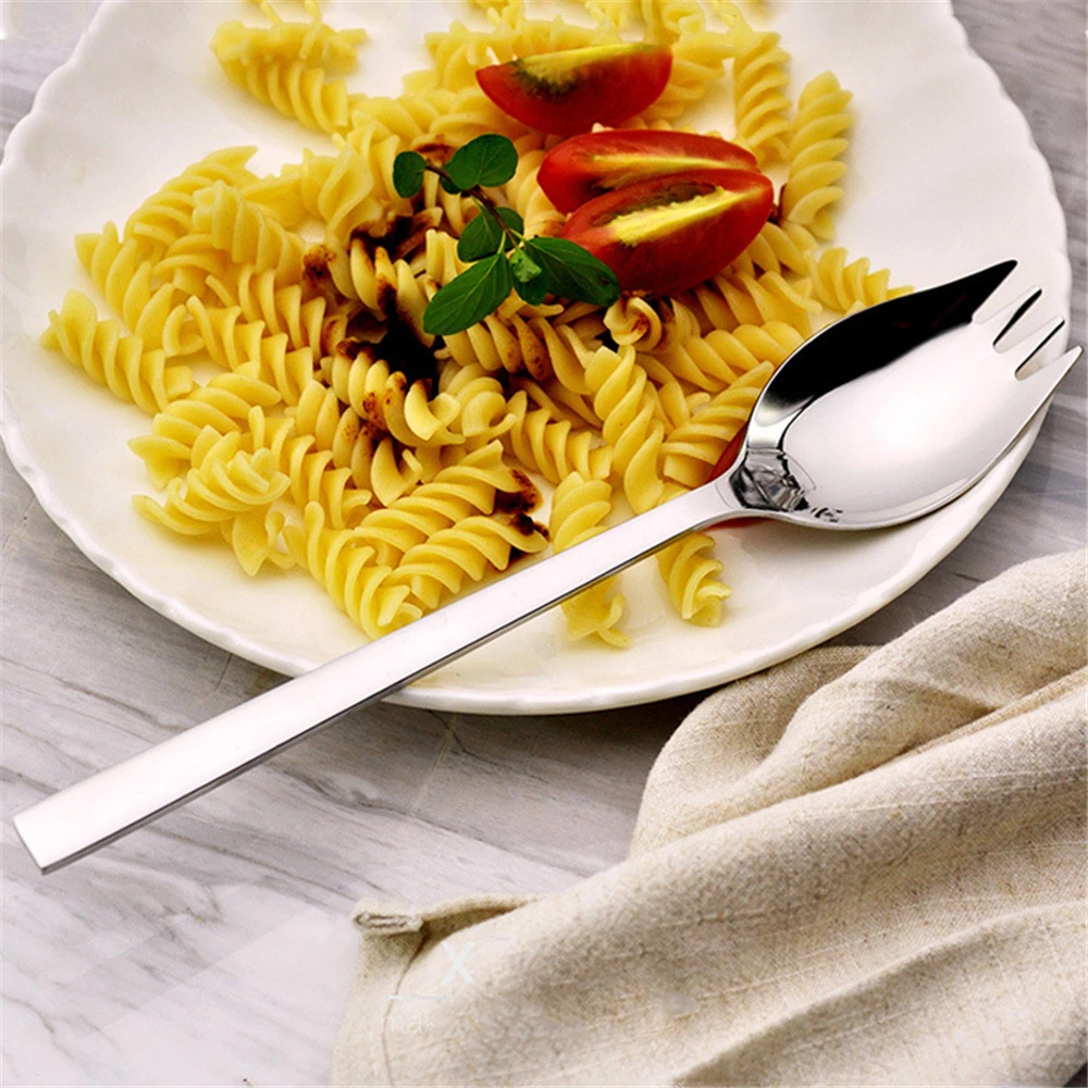 304 суповая ложка из нержавеющей стали многофункциональная для салата вилка