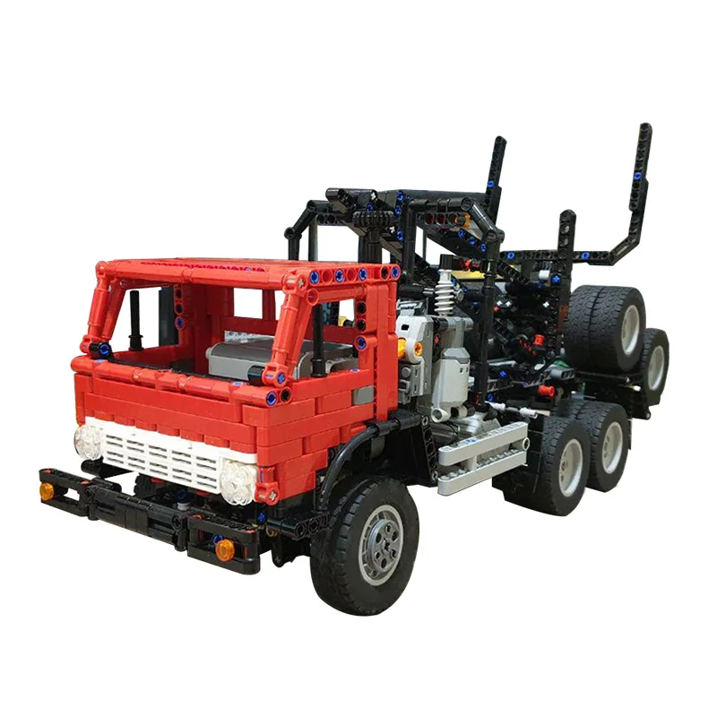 BuildMoc высокотехнологичных грузовых автомобилей строительства города