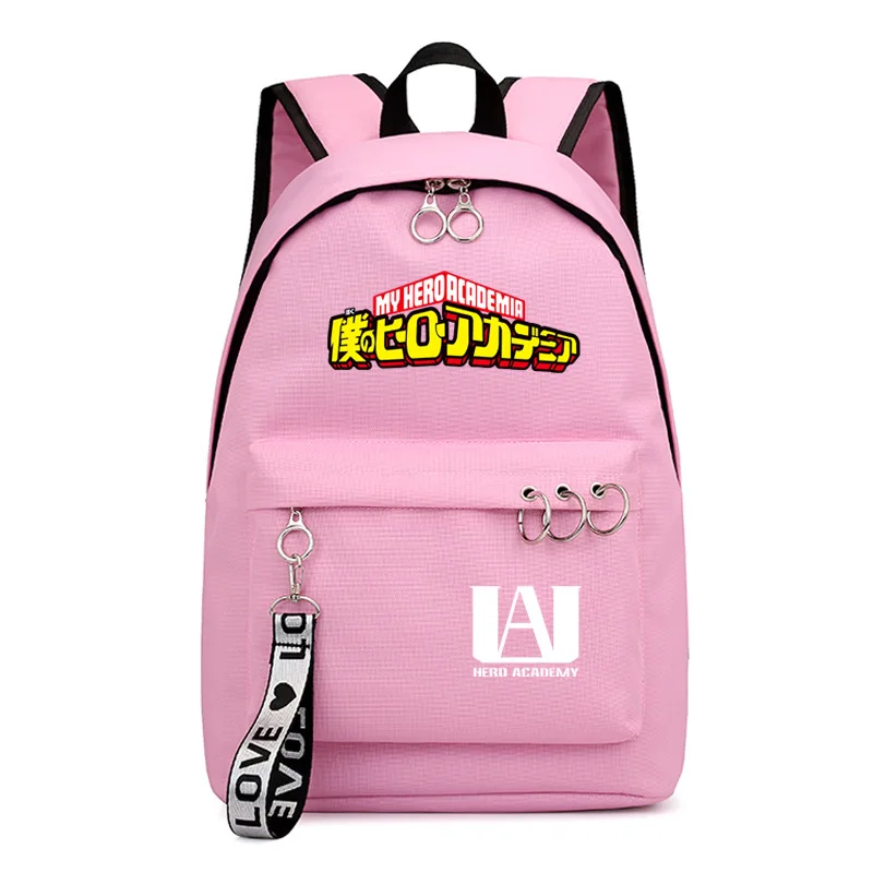 Рюкзак с надписью My Hero academic школьный рюкзак дорожная сумка для ноутбука Mochila