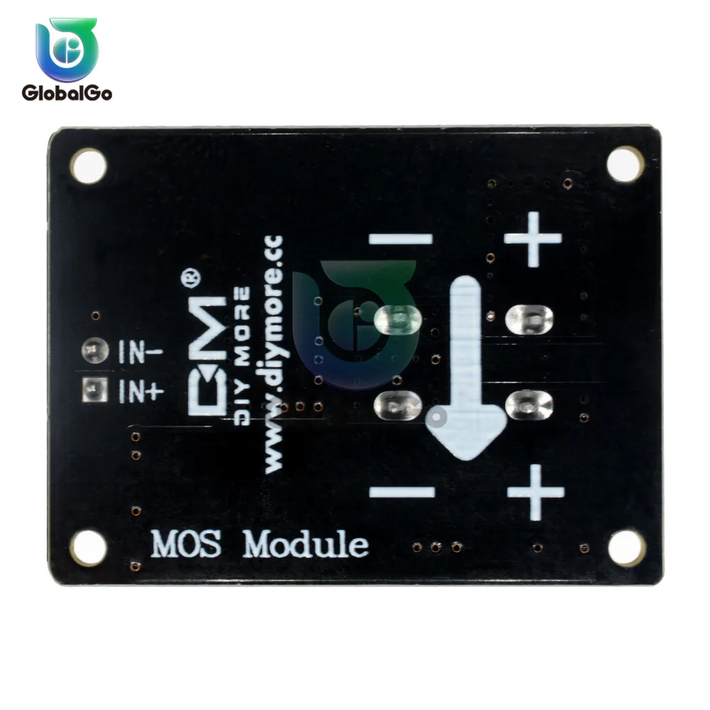 3 в 5 в низкое управление Высокое напряжение 12 В 24 в 36 в переключатель Mosfet модуль для Arduino подключения IO MCU ШИМ управление скорость двигателя 22A