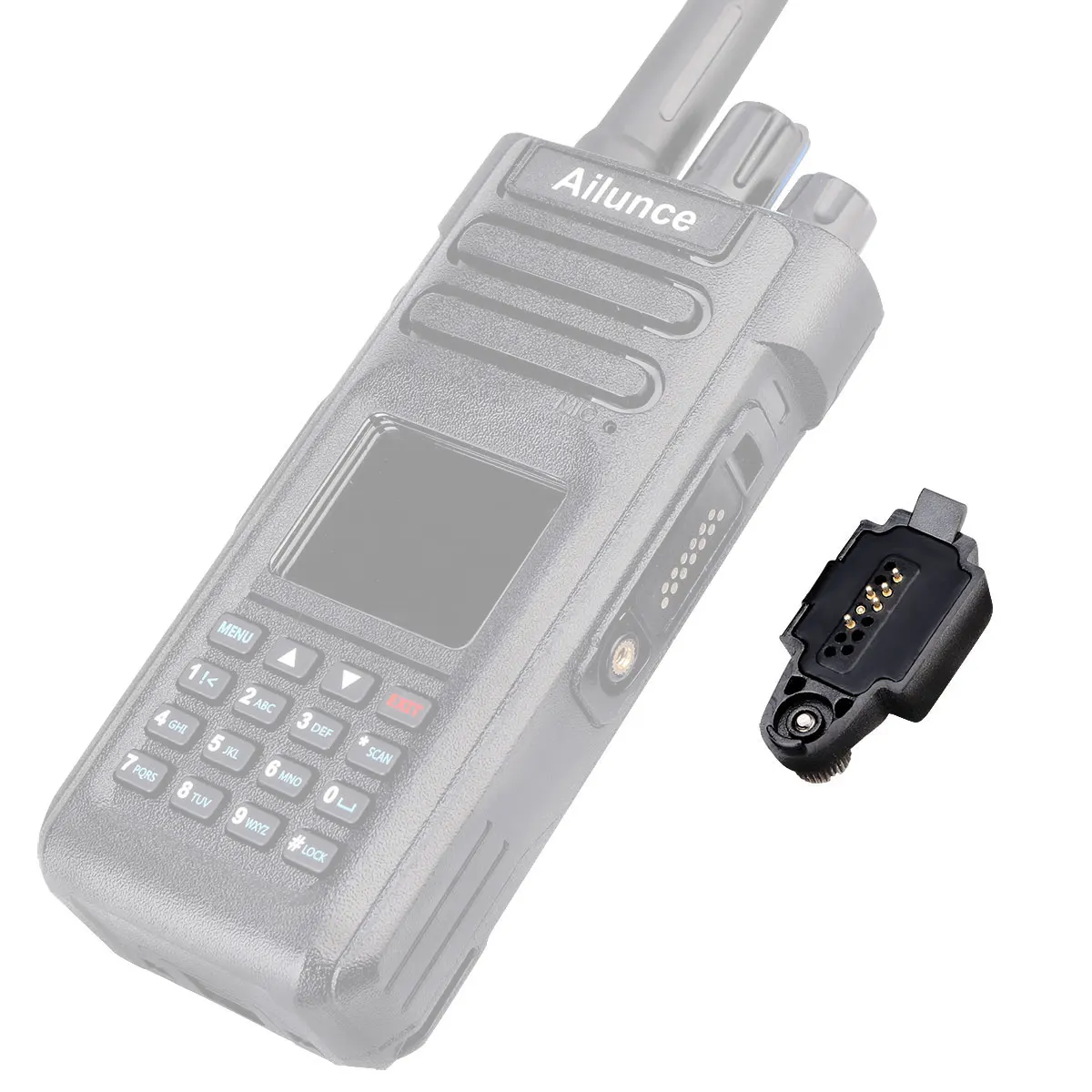 Черный двойной игольчатый адаптер SA29 GP328 Plus Transfer Wu [HD1/RT29 / RT48] | Мобильные телефоны