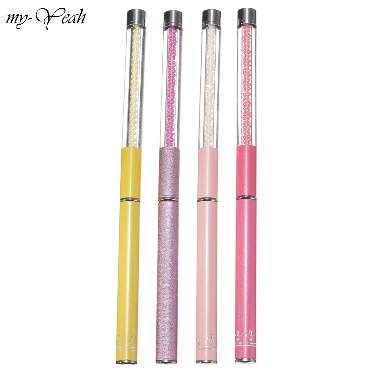 My-Yeah дизайн ногтей Французский лайнер линии полосатая кисть цветочный рисунок