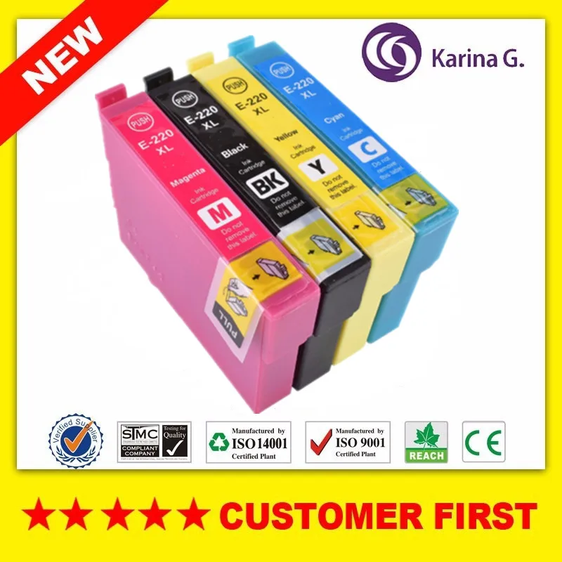 

Compatible for Epson T220XL 220XL T220 Ink Cartridge suit for WorkForce WF-2630 2650 2660 2750 2760 etc.