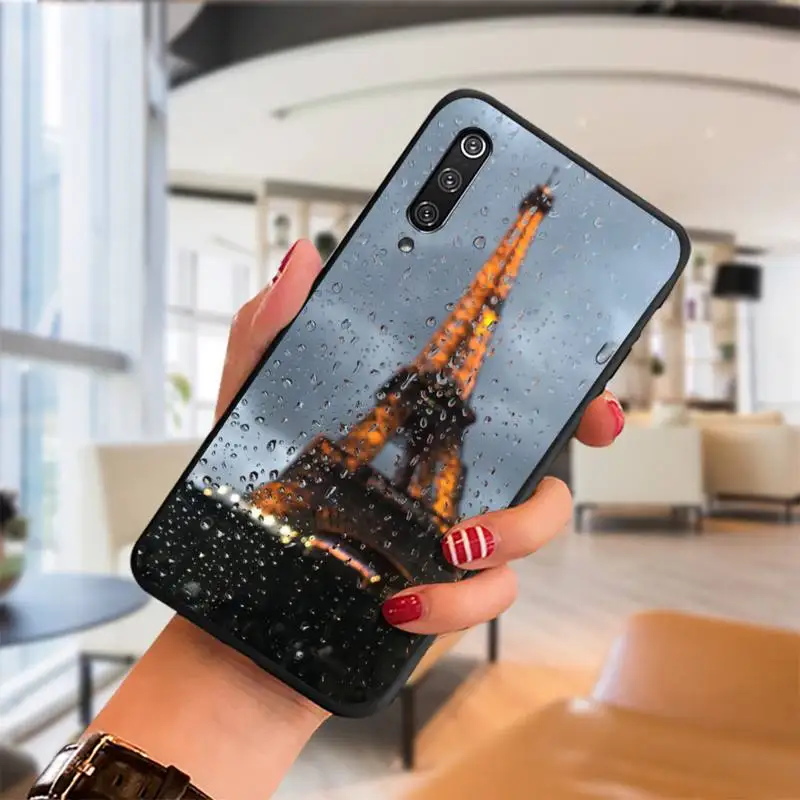 

Paris Eiffel Tower Phone Case For Redmi note 4 9 6a 4x 7 5 8t 9 plus pro Cover Fundas Coque