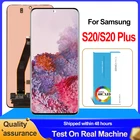 100% Оригинальный Super AMOLED дисплей для Samsung Galaxy S20 G980F G980FDS S20 Plus G985F ЖК сенсорный экран дигитайзер Запасные части