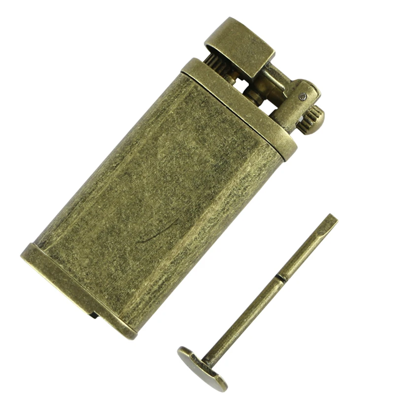 SPUNK специальные трубы зажигалка шлифовальный круг скошенное пламя открытая