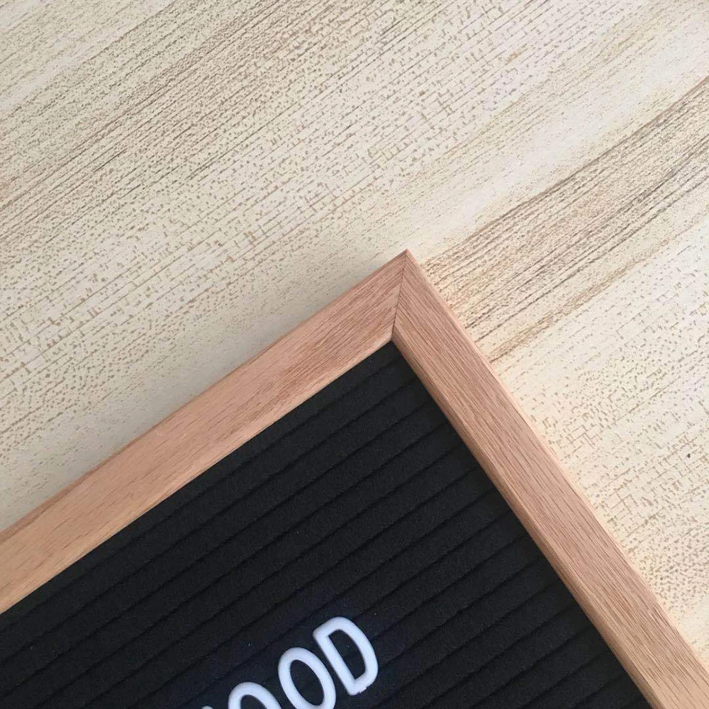 Доска для сообщений деревянная рамка сменные символы цифры персонажи войлочная