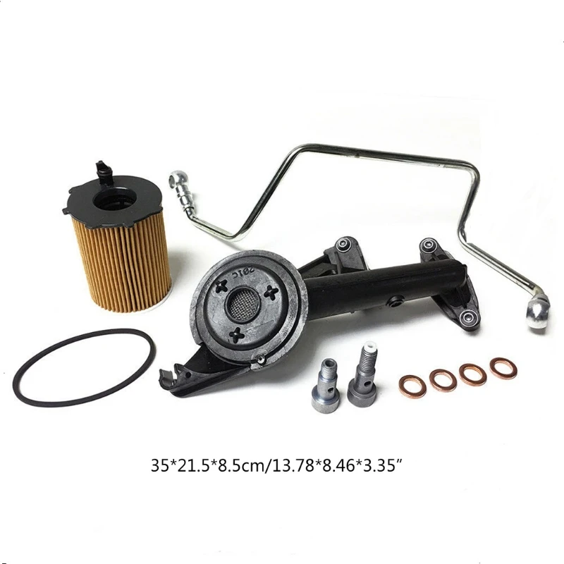 

2021 New 1254385, 1355027 1.6 HDI 110HP Turbo Fitting Kit Oil Feed Pipe Pick Up Strainer