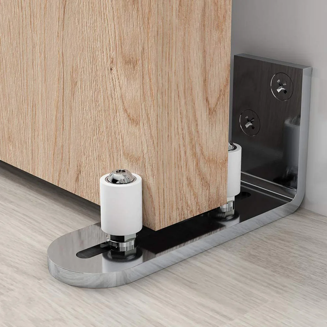 

Полезная направляющая для пола скользящая фурнитура Аксессуары для двери сарая настенный монтаж