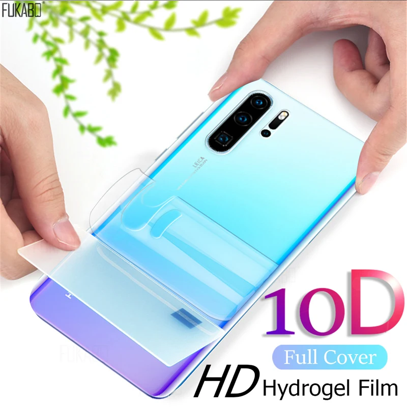 10D Передняя и задняя Гидрогелевая пленка для huawei P30 Pro P20 Lite P Smart Защита экрана для mate 20 Lite 10 Pro(не стекло