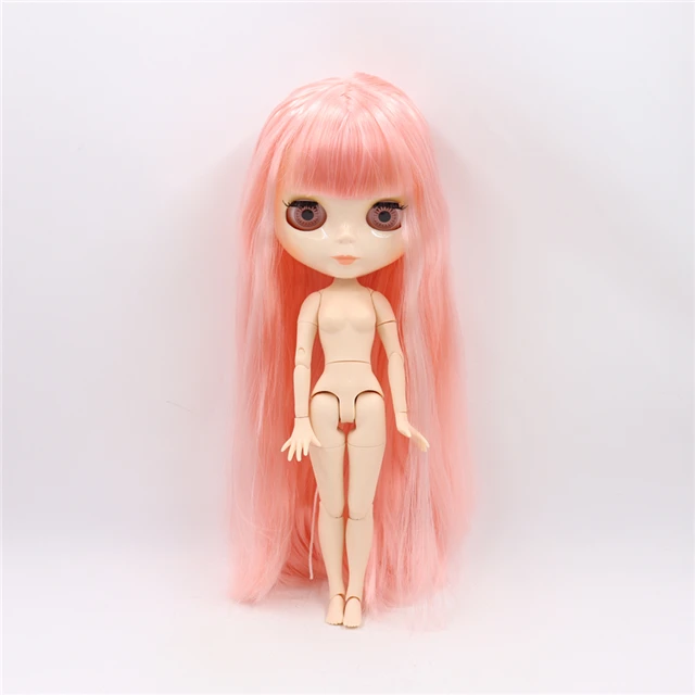 ICY factory шарнирная кукла blyth toy joint body белая кожа блестящее лицо 30 см 1/6 распродажа специальное предложение - Цвет: only nude doll