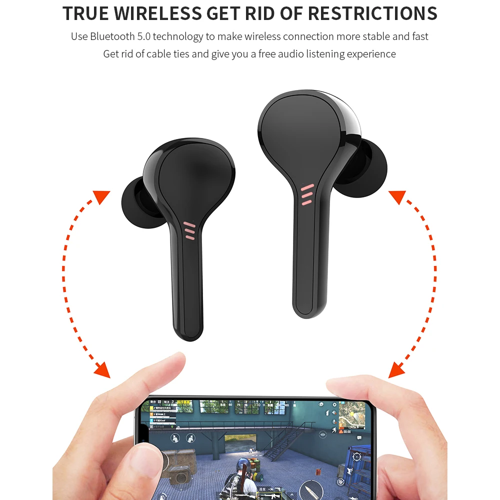 

S88 Wireless Bluetooth Headset Loda Chip 1536 Headset Bluetooth 5.0 Sport Earphones Earbuds Noise Cancelling Headset