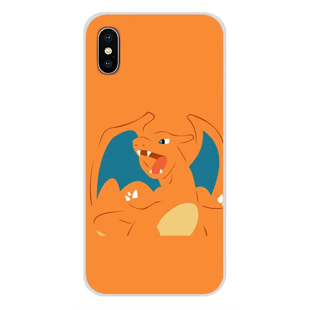 images 7 Прозрачный чехол из материала tpu для samsung A10 A30 A40 A50 A60 A70 Galaxy S2 Note 2 3 большое ядро премьер-кун покемонов Чаризард Charmander - Цвет: images 7