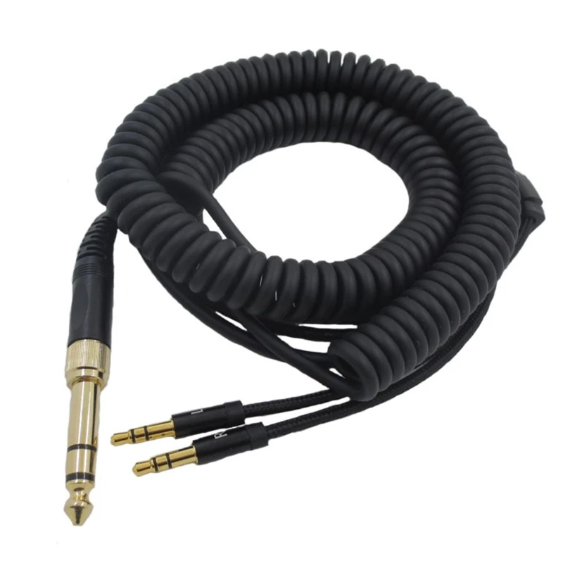 

Detachable Gaming Headphone Cable Noise Cancelling Length 1.8m Stretch 5m for AH-D7100 7200 D600 D9200 5200 Headphone