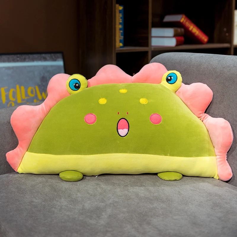 

60/90CM Kawaii Husky Cat Plush Pillow Soft Stuffed Animal Doll Cute Semicircle Plush Cushion Room Sofa Decor Children Girls Gift