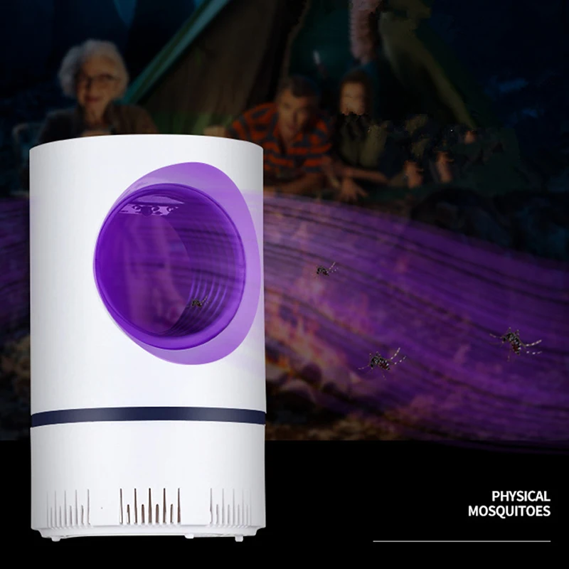 1 шт. электрическая ловушка для комаров с USB-порсветодиодный | Дом и сад