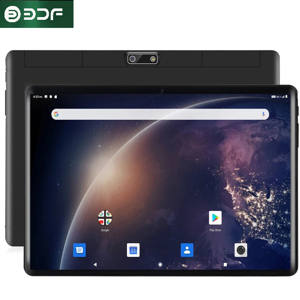 New Tablet PC 10.1 Inch Android 9.0 Octa Core 4GB/64GB Tablet 3G LTE Phone Call GPS Google Play 1280*800 IPS Tablets 10.1/9.8/10