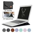 Чехол для ноутбука Air A2337 2020 M1 Chip Pro 13 A2338, чехол-подставка из искусственной кожи, сумка для Macbook Air Pro Retina 11 12 13 16 15