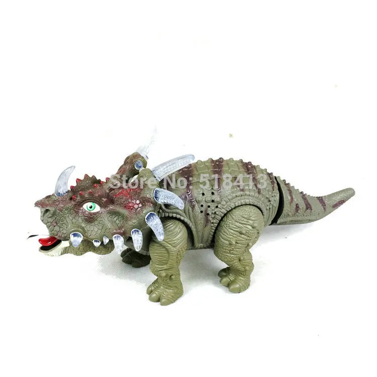 dinosaur Electric Simulation Dinosaur With Light Music Educational Toy Model Toys For Children Ready-to-go Electronic Battery
