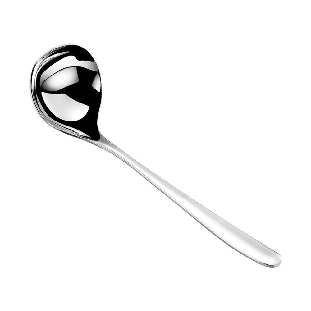 

Stainless Steel Spoon Family Soup Spoon Stainless Steel Kitchen Cooking Spoon Dining Room Kitchen Decor Tableware
