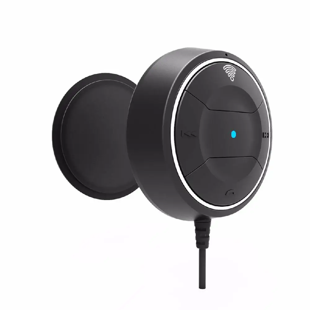 JRBC01 Bluetooth 4,0 автомобильный комплект свободные руки с функцией NFC+ 3,5 мм AUX приемник Музыка Aux Громкая связь 2.1A USB Автомобильное зарядное устройство r20