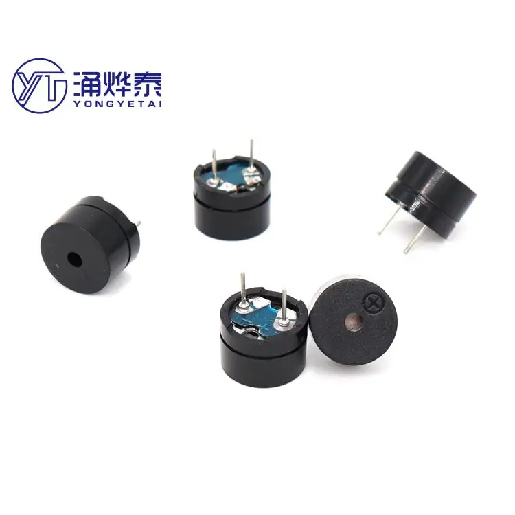 

YYT 10PCS 12*8.5 passive split electromagnetic buzzer 42 ohm pin buzzer motherboard dedicated buzzer Dididi