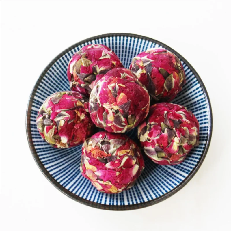 

Handmade 10 Kinds Chinese Mix Blooming China Tea Ball Flowering Tea Buds Balls 500g ( FULL BUDS)