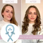 Ленты для волос для девушек, аксессуар для моделирования волос с искусственными волнами, без нагрева, для сна