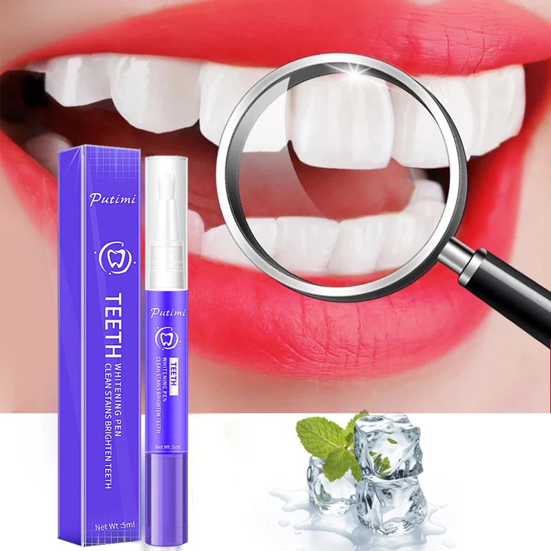

PUTIMI 10/20/30Pcs Teeth Whitening Pen Dental Tools Remove Plaque Stains Bleaching Teeth Whiten Serum Hygiene Oral Care