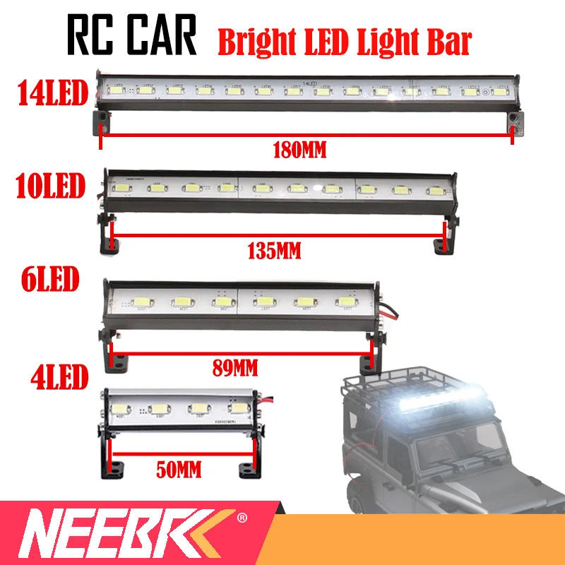 RC лампа для крыши автомобиля светодиодный яркий светильник Бар &amp 3ch