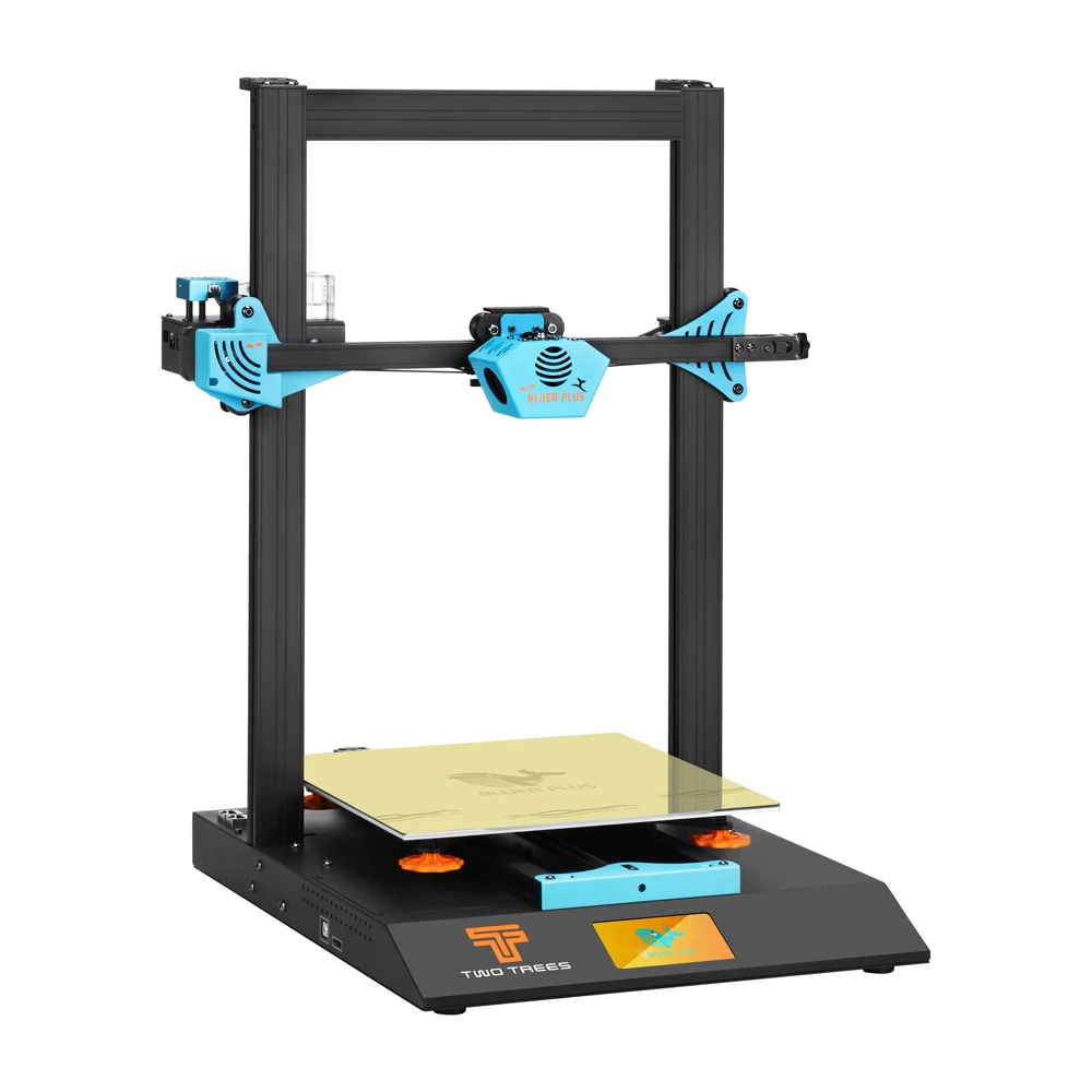 Twotrees 3D Printer Bluer Plus PEI BMG TMC2209 I3 Upgrade Magnetic Touch Screen Printing Masks Resume Power Failure Dual Z Axis