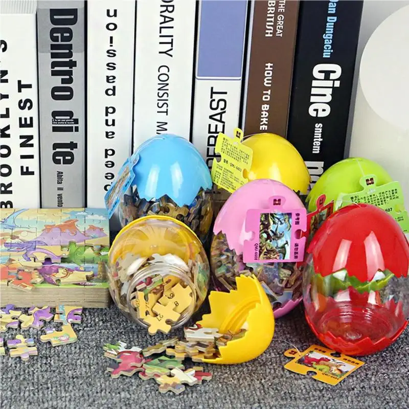 Деревянные динозавры, яйца, пазлы, игрушки, развивающие игрушки, улучшающие практическую способность, интересный пазл, детский подарок