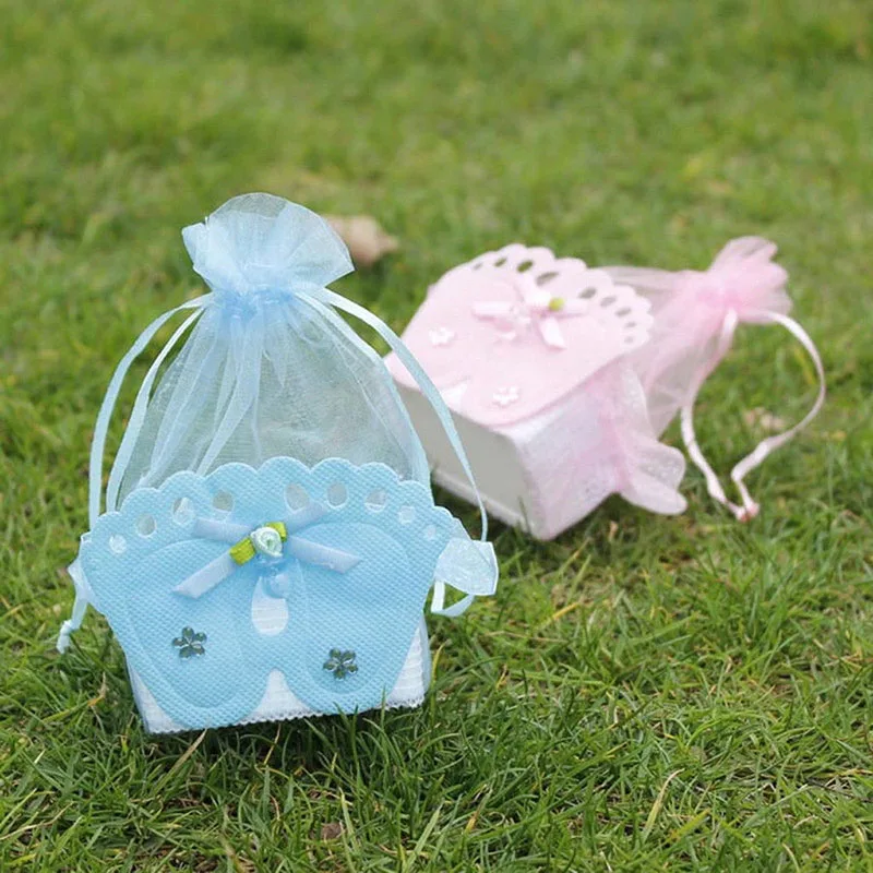 12 шт./компл. детские конфеты для ног детский душ мешок сладостей отпечатки на