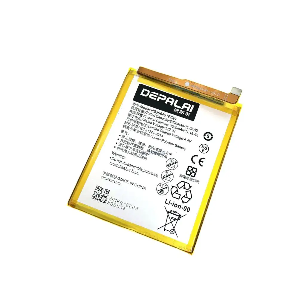 Новый аккумулятор HB366481ECW хорошего качества для телефона Huawei P9 Ascend Lite G9 honor 8 5C EVA L09