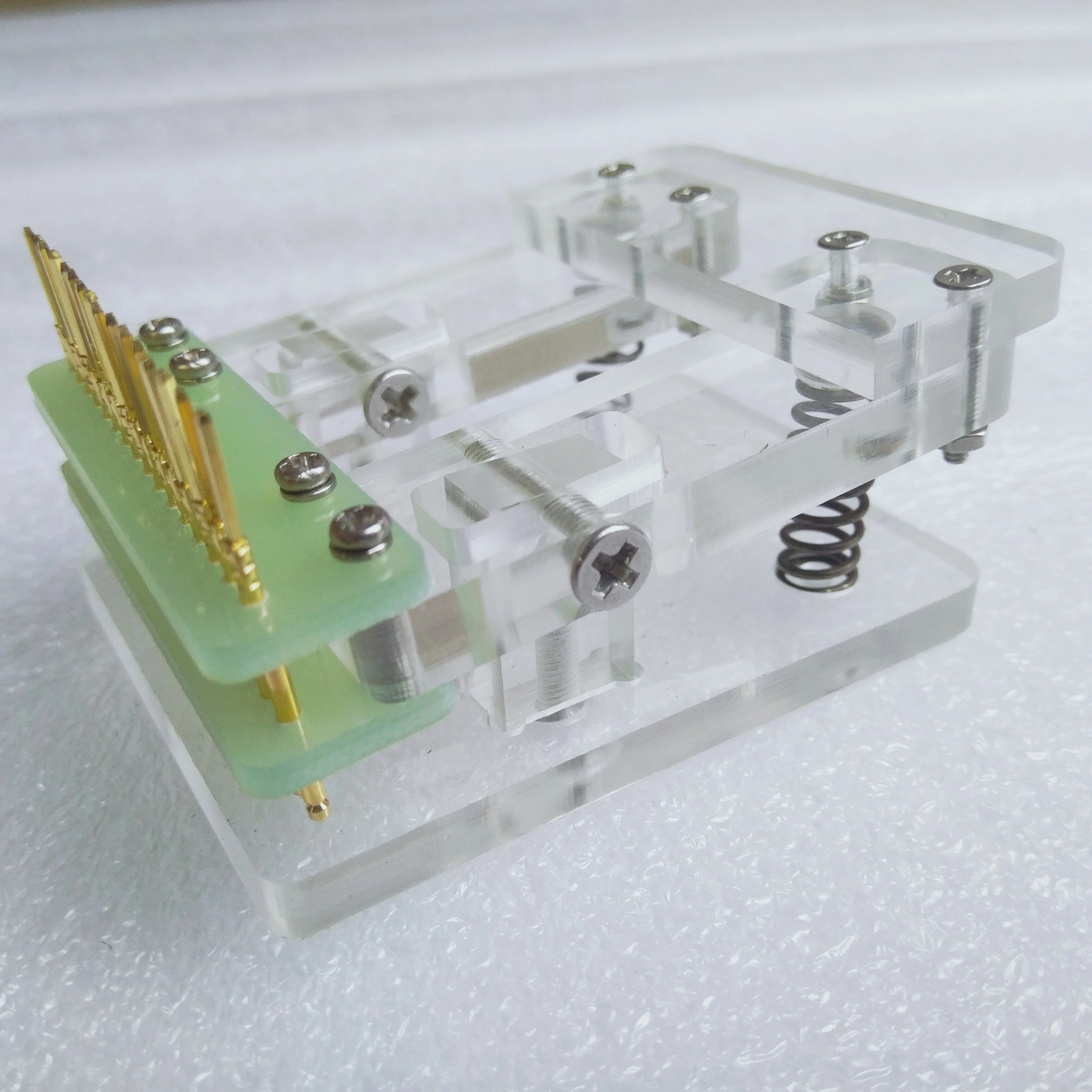 

LCD Screen Test PCB Clip Probe Spring Pin Programming Burn Download 2.54