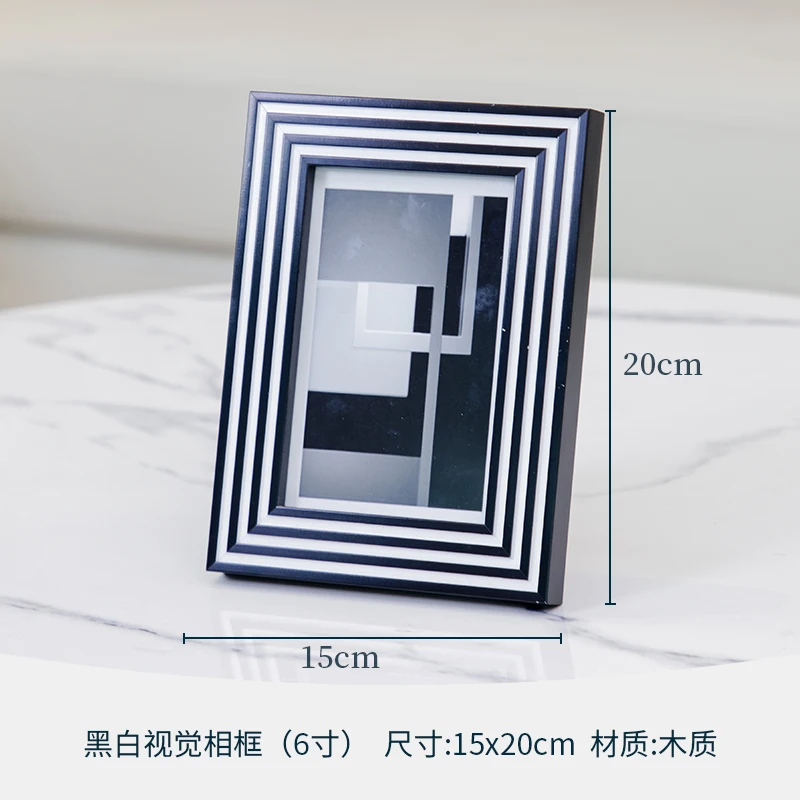 

Modern Classic Picture Frames American Style Metal Rectangle Luxury Picture Frames Porta Retratos Para Foto Home Decor BD50FF