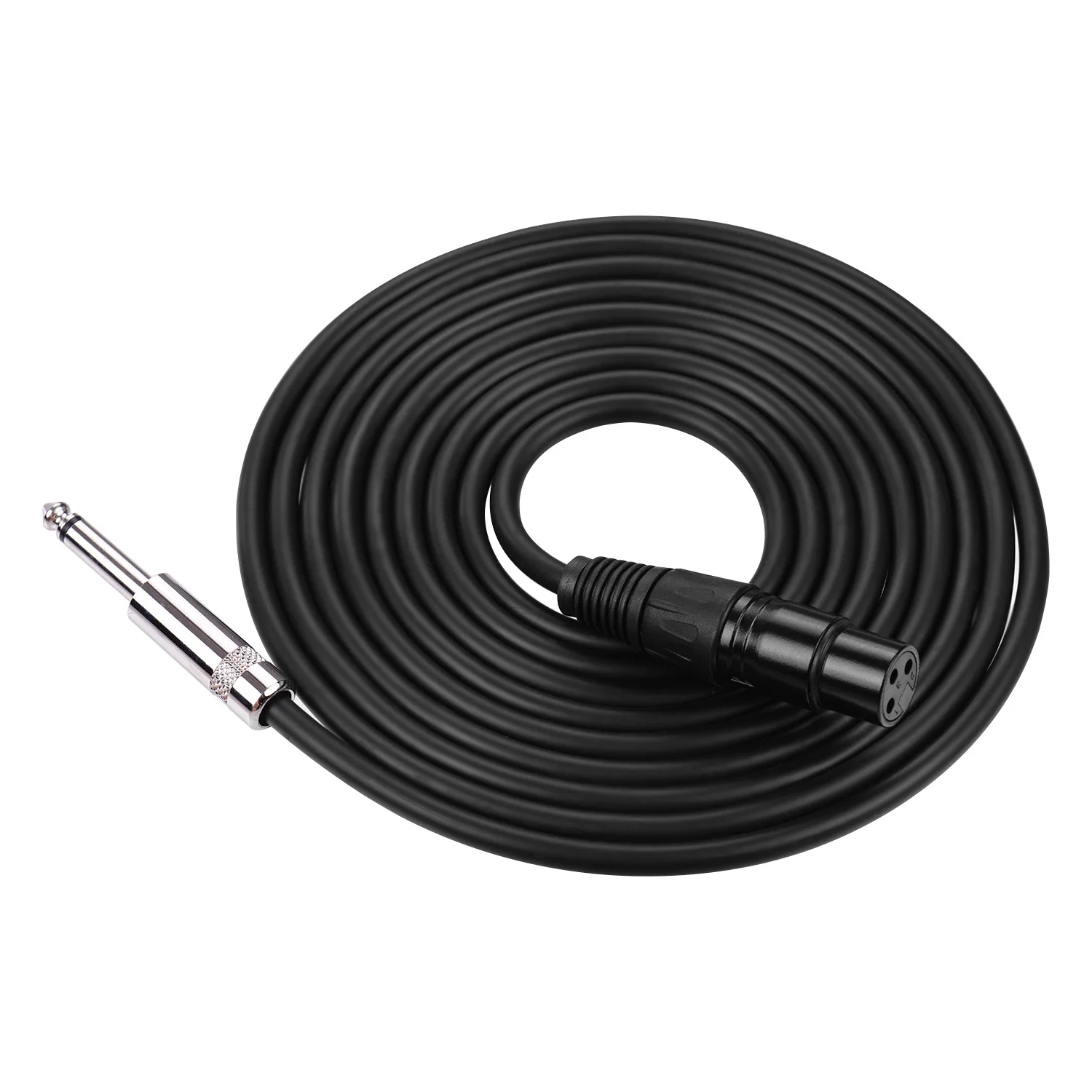 Кабель для микрофона Ggiant XLR разъем Мама 3 5 дюймовых музыкальных инструментов с