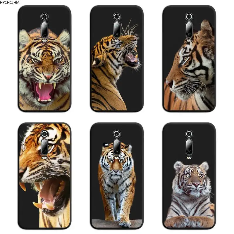

Ferocious animal tiger Phone Case For Redmi 9A 9 8A 7 6 6A Note 9 8 8T Pro Max K20 K30 Pro